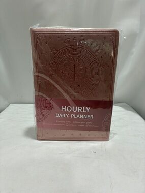 Hourly Daily Planner - Rose Gold NWT